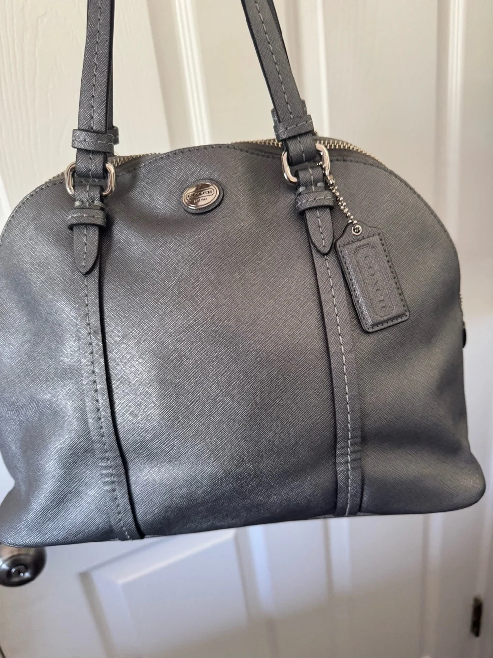 Coach Peyton Cora Dome Satchel